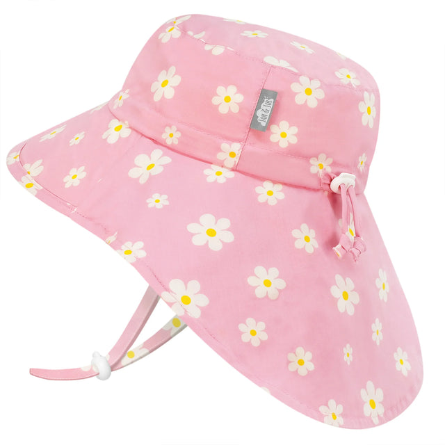 Jan & Jul Kids Cotton Adventure Hats | Pink Daisy