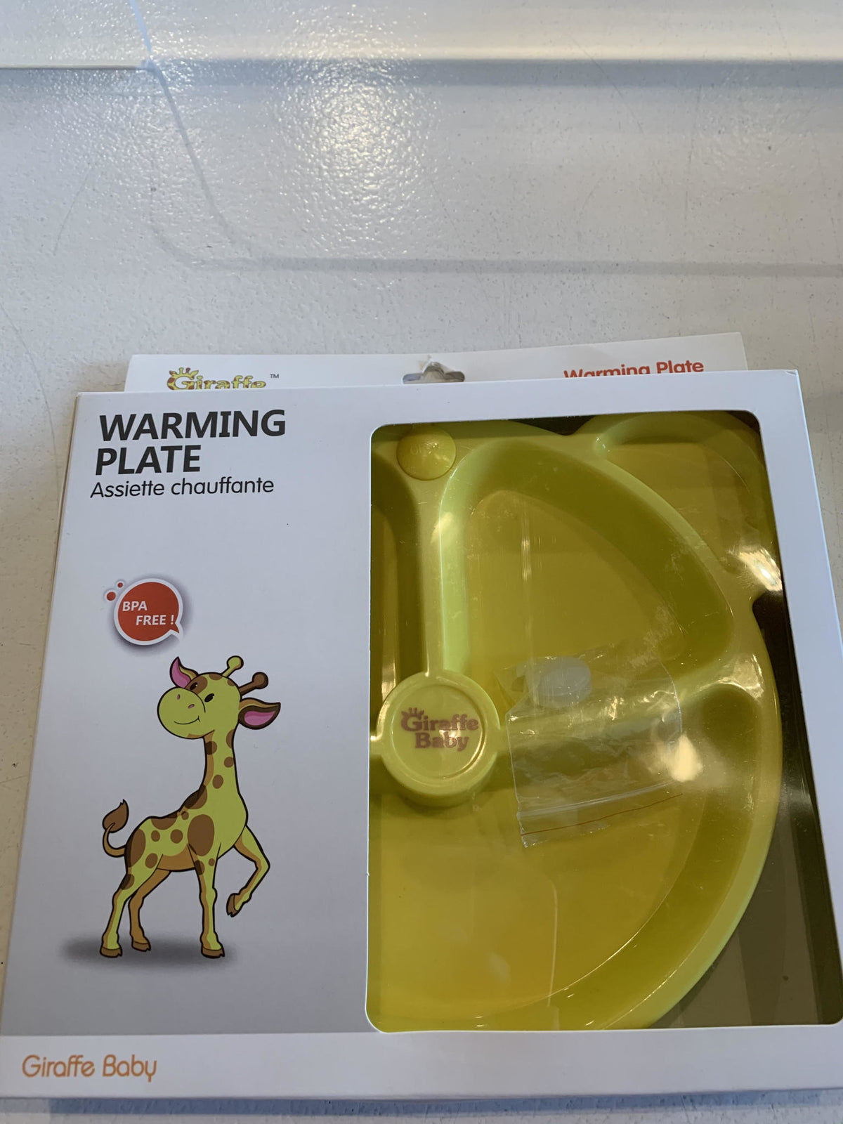Giraffe Baby Warming Plate