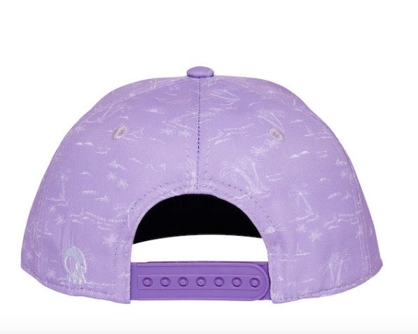 Headster Adventure Awaits Lilac Snapback -Purple