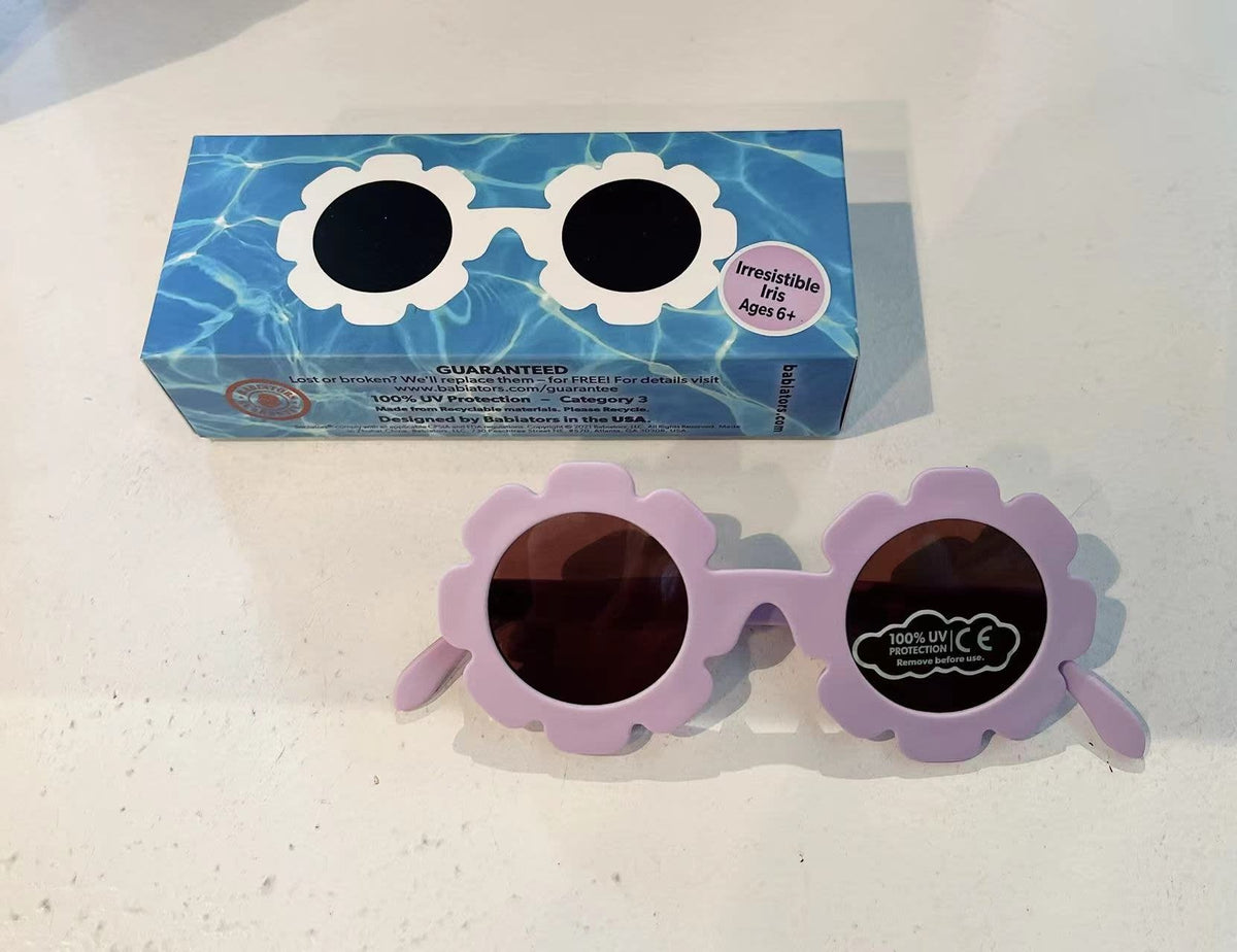 Babiators Flowers Non-Polarized Sunglasses 6+ Irresistible Iris