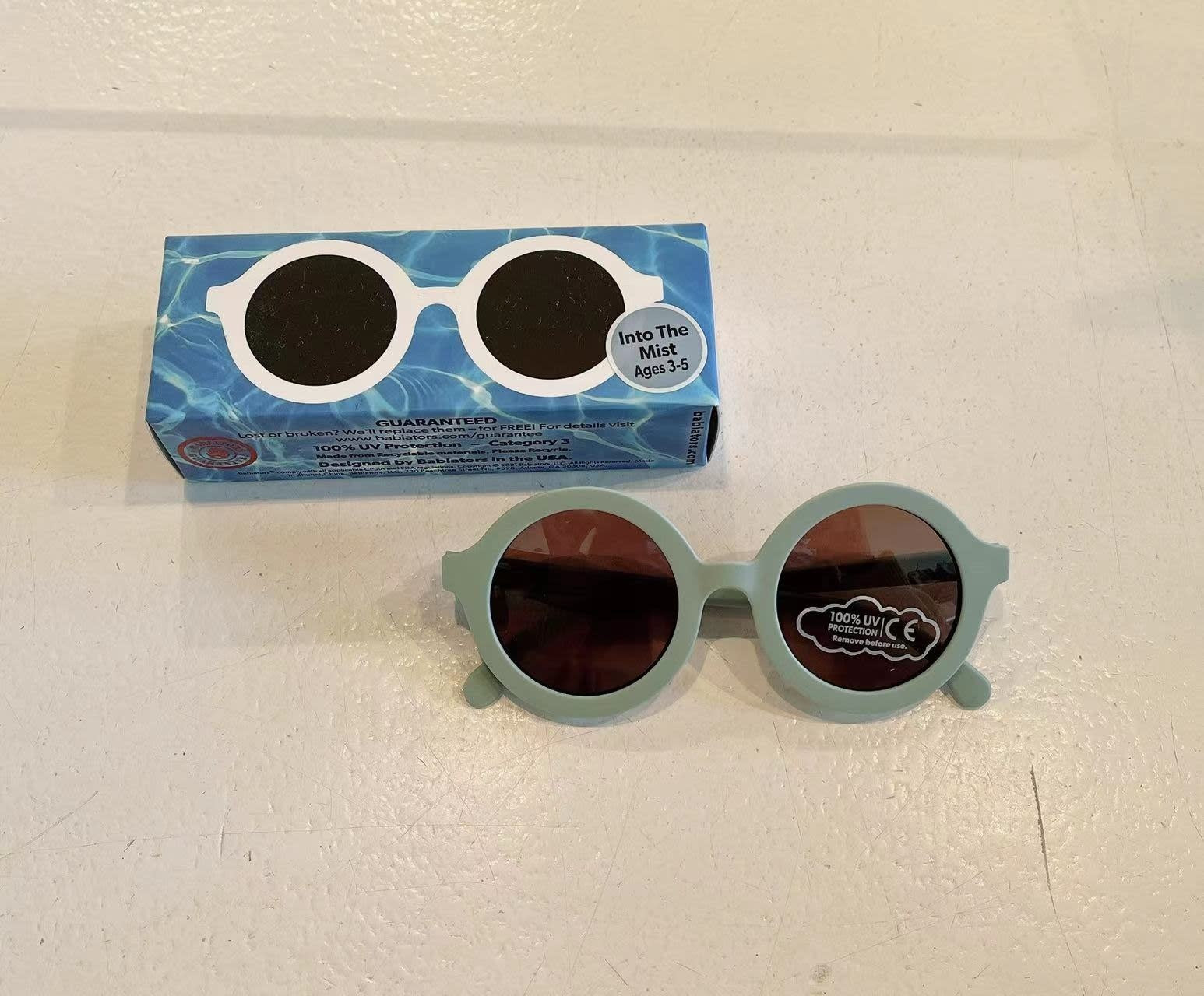 Babiators Round Non-Polarized Sunglasses 6+ Into The Mist