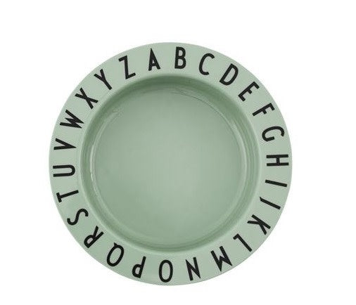 Eat & Learn Deep Plate Tritan-Green