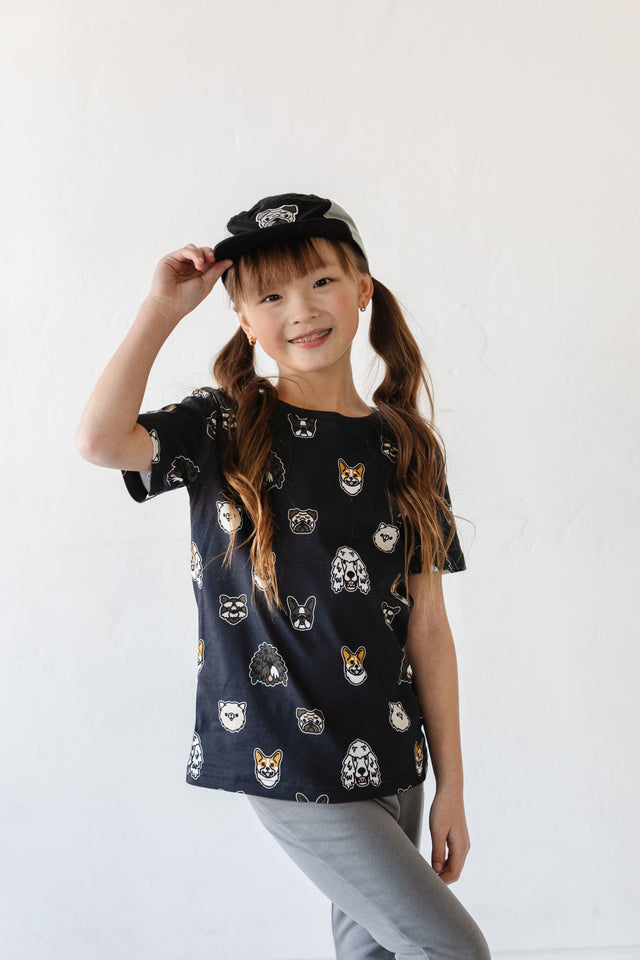 Whistle & Flute Kawaii Dogs Allover Print T-Shirts