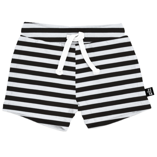 Whistle & Flute Drawstring Shorts (Striped)