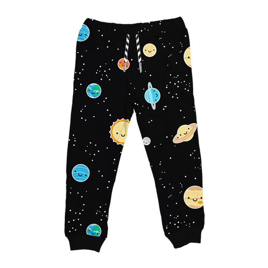 W&F Bamboo Jogger (All-Over Kawaii Space)