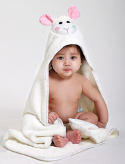 Zoocchini Baby towel - Lamb